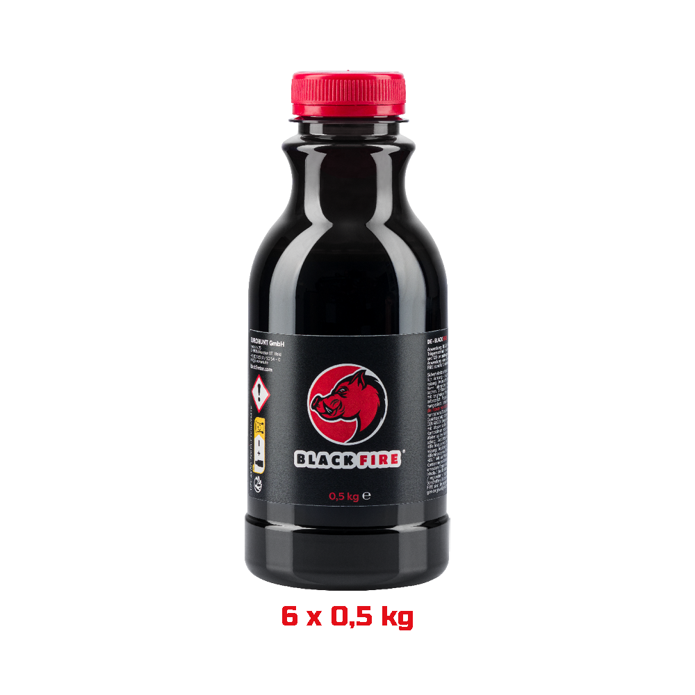 BLACK FIRE Tar - Original 0,5 Kg 6er Pack