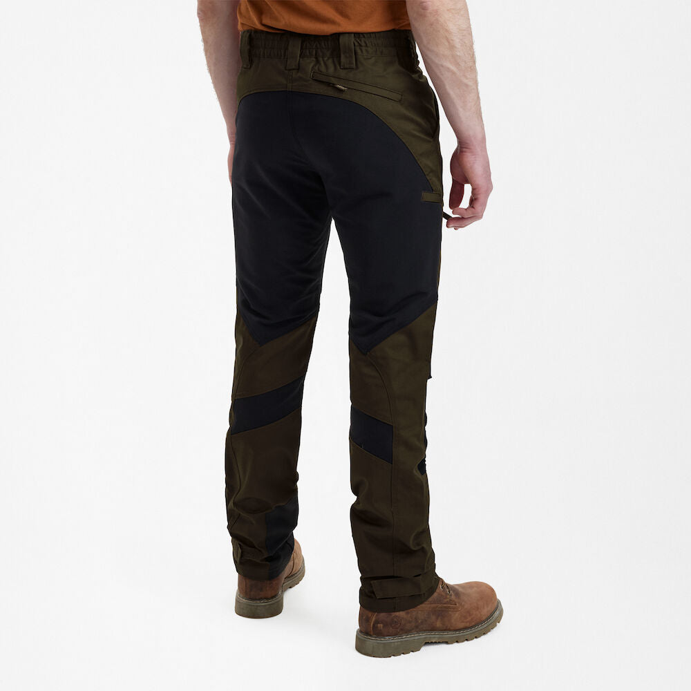 Rogaland Stretchhose mit kontrast Fallen Leaf