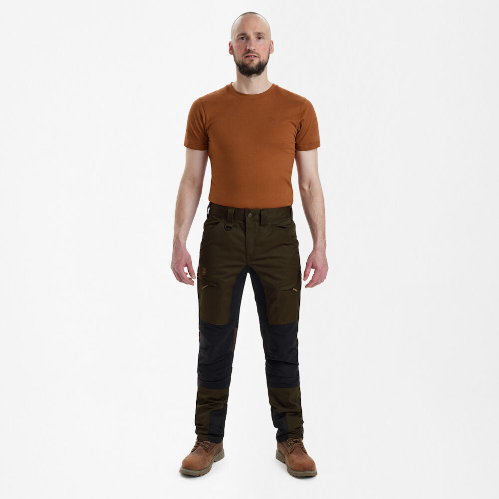 Rogaland Stretchhose mit kontrast Fallen Leaf