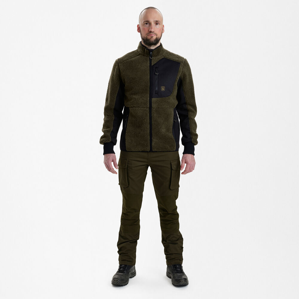 Rogaland Faserpelzjacke Adventure Green
