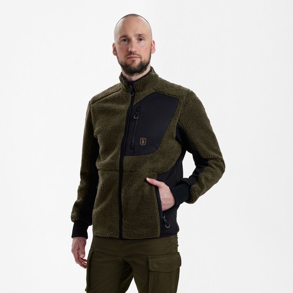 Rogaland Faserpelzjacke Adventure Green