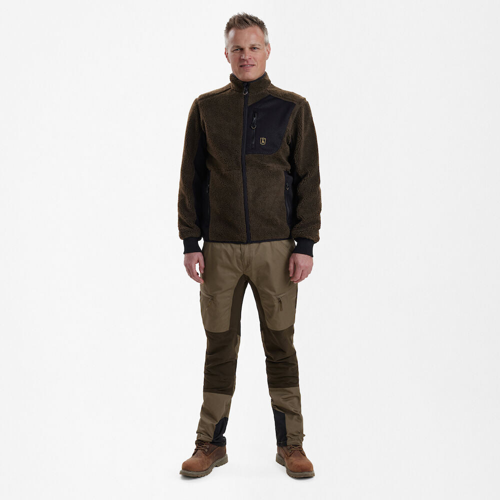 Rogaland Faserpelzjacke Chocolate Brown