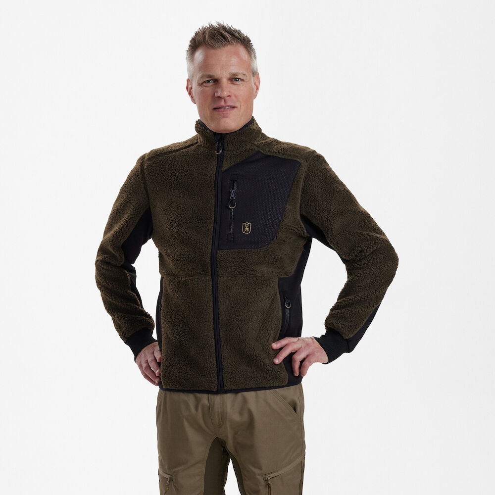 Rogaland Faserpelzjacke Chocolate Brown