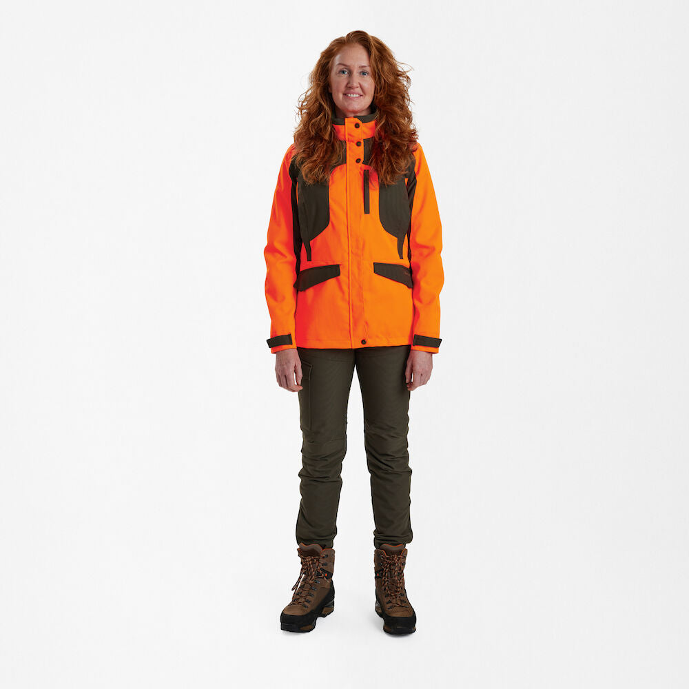 Lady Ann Extreme Jacke mit Membran - Orange