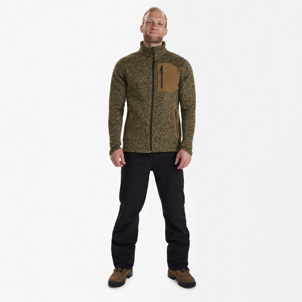 Sarek Strickjacke Butternut melange