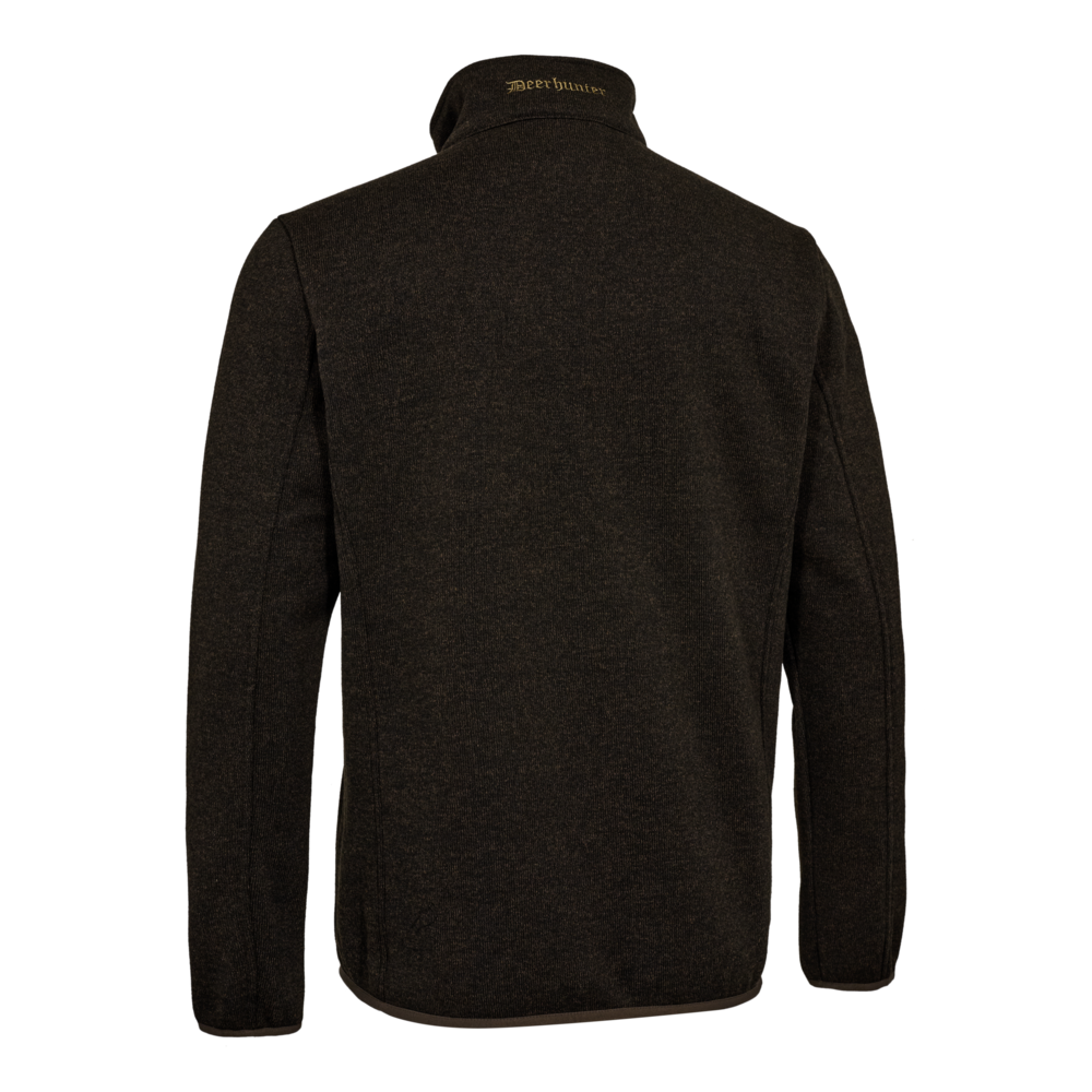 Moor Gestrickte Jacke Brown Leaf