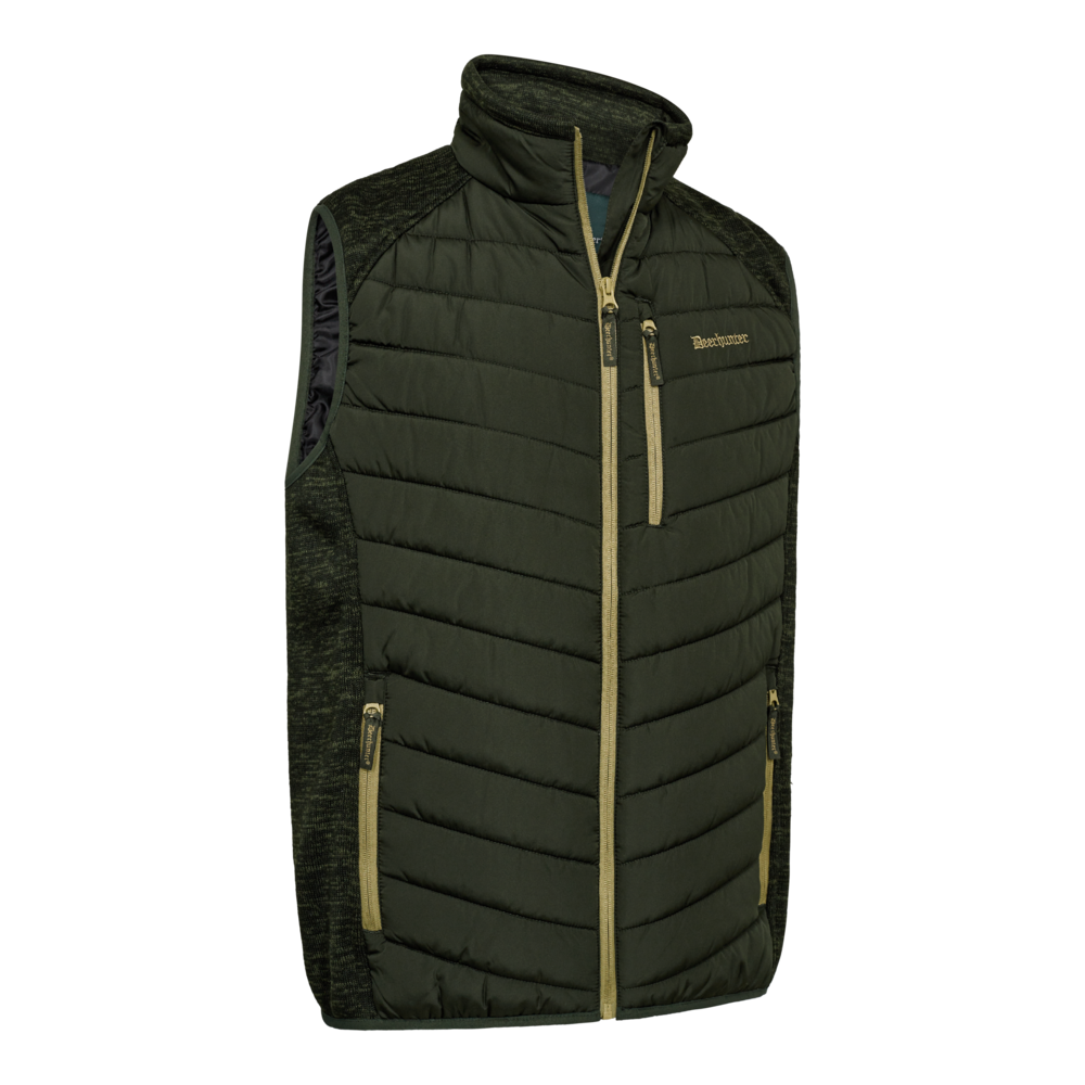 Moor Padded Weste Forest Ember