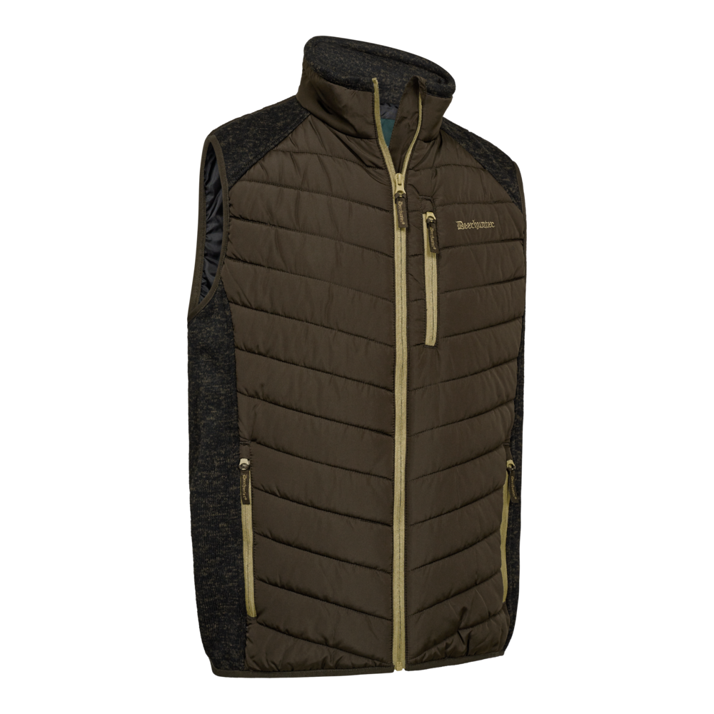 Moor Padded Weste Fallen Leaf