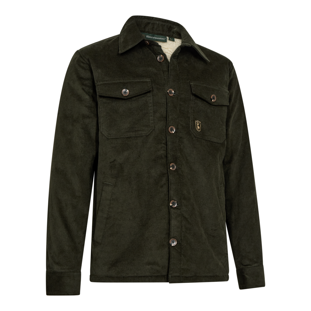 Sherpa gefütterte Cordjacke