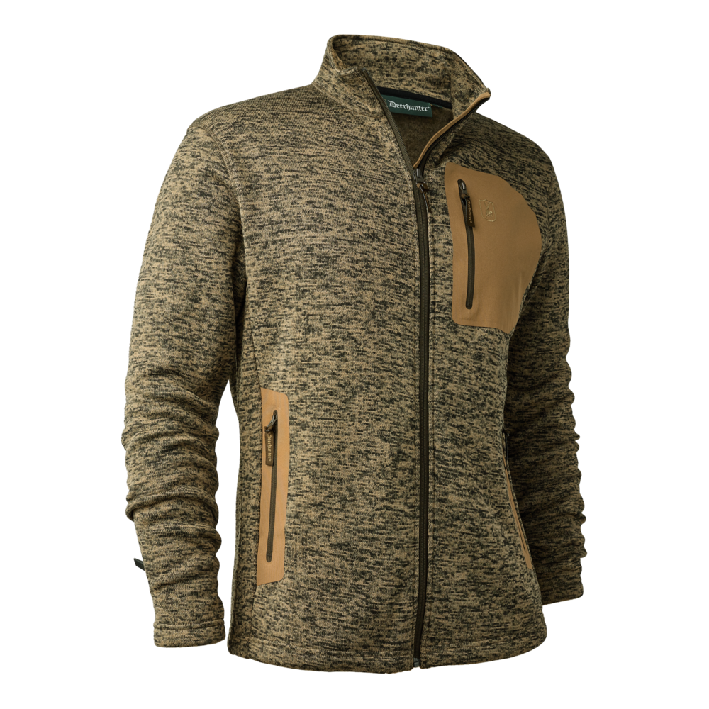 Sarek Strickjacke Butternut melange