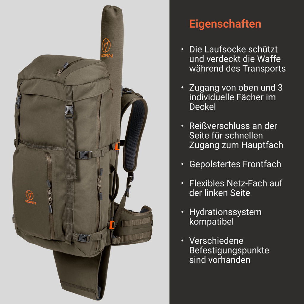 Vorn EV 45 Gewehrrucksack