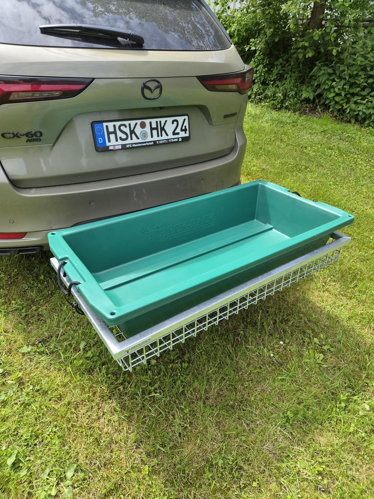 Hecktransporter Optimal 1200x500x125 mm incl Absenkung